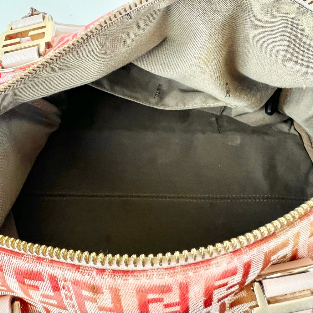 FENDI ROSE CANVAS BAG - Picture 11 of 12